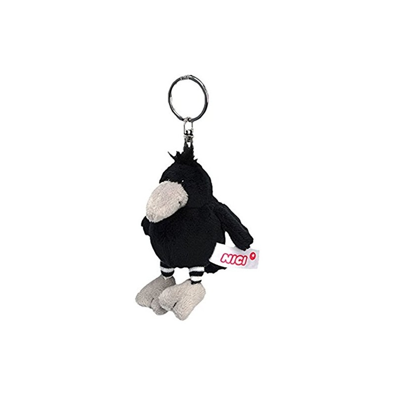 NICI Crow Silvio Key Ring, 3.9 inches (10 cm)
