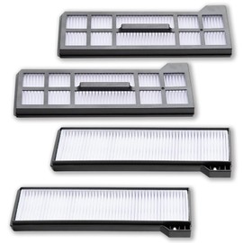 Pymin 4 PCS Replacement Vacuum Filter Compatible with eufy X10 Pro Omni Robot Vacuum Cleaner, Vacuum Parts, Replacement Washable Filter