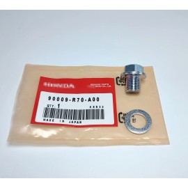 FOR OEM BRAND OEM ENGINE OIL PAN DRAIN PLUG WITH WASHER FOR HONDA CR-V ACURA Fit 90009-R70-A00