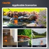 Cleartide Submersible Sump Pump, Smart Water Sensor Auto On/Off, Manual/Auto