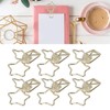 100Pcs Star Binder Clips Hollow Out Cartoon Style Strong Clamping