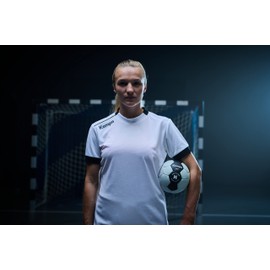 Kempa Leo Black & White Handball Training and Play Ball Durable and Grippy - Suitable for All Ages - Black/White - Size 3