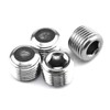 Internal Hex Countersunk Male Thread Pipe Plug Connector，ZESE 4PCS 3/8"NPT