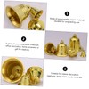 Levemolo Copper Bell Pendant Heavy Duty Metal Bell Excellent Resonance