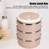 Portable 304 Stainless Steel Bento Lunch Box Thermal Cylinder Lunch