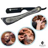 Straight Edge Wooden Throat razor for sale with Stainless Steel
