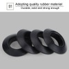 4 Piece Kayak Paddle Drip Rings Durable Practical Rubber Drip