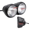 mokuo Motorcycle Head Light Assembly 12V 35W Halogen Lamp Made