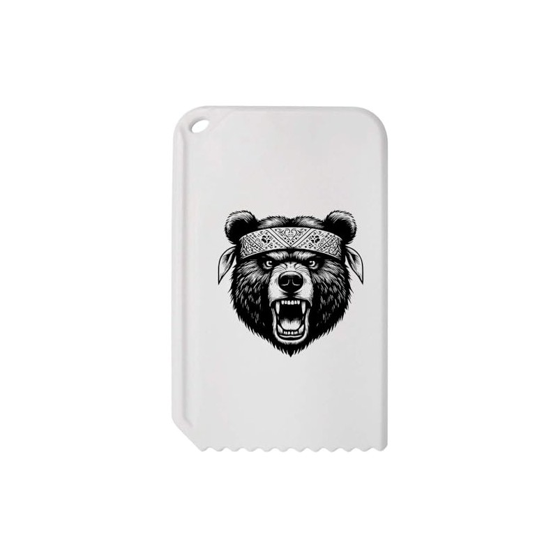 'Angry Bear' Plastic Ice Scraper (IC00035326)