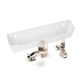 Y&Y Decor 14" INCH - SINK FRONT TIP OUT TRAY SPONGE HOLDER KIT WITH HINGES AND SCREWS