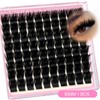 zanlufly Lash Clusters KIt D Curly Lash Extension Kit Volume