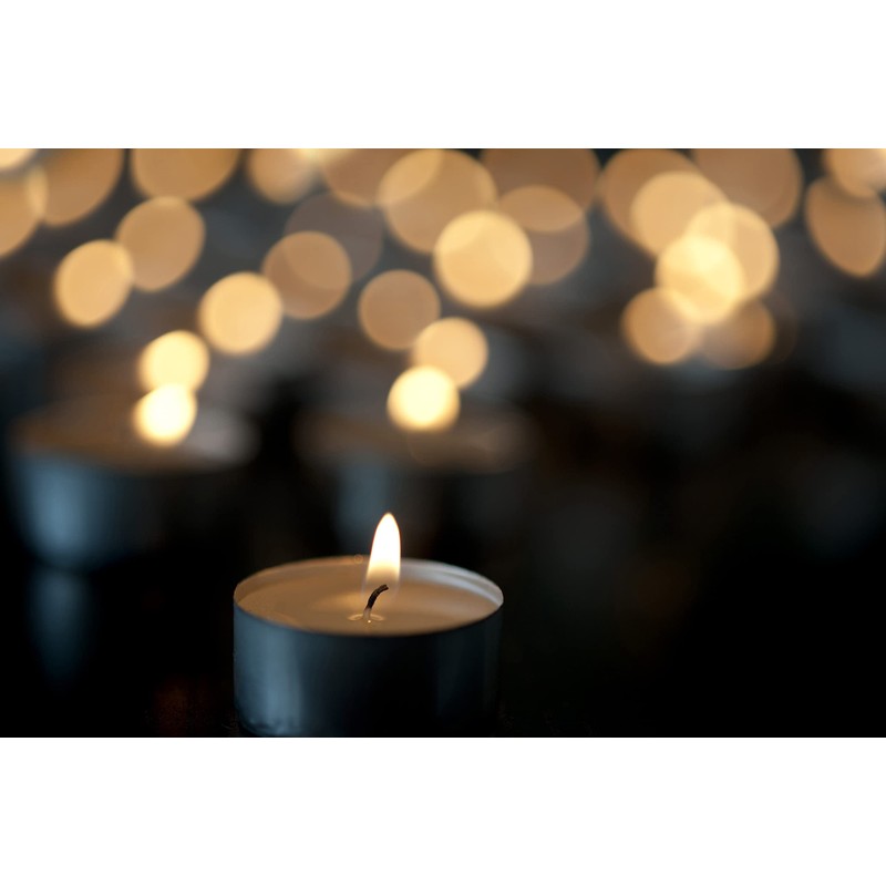 Unfragranced White Tea Lights 20pk