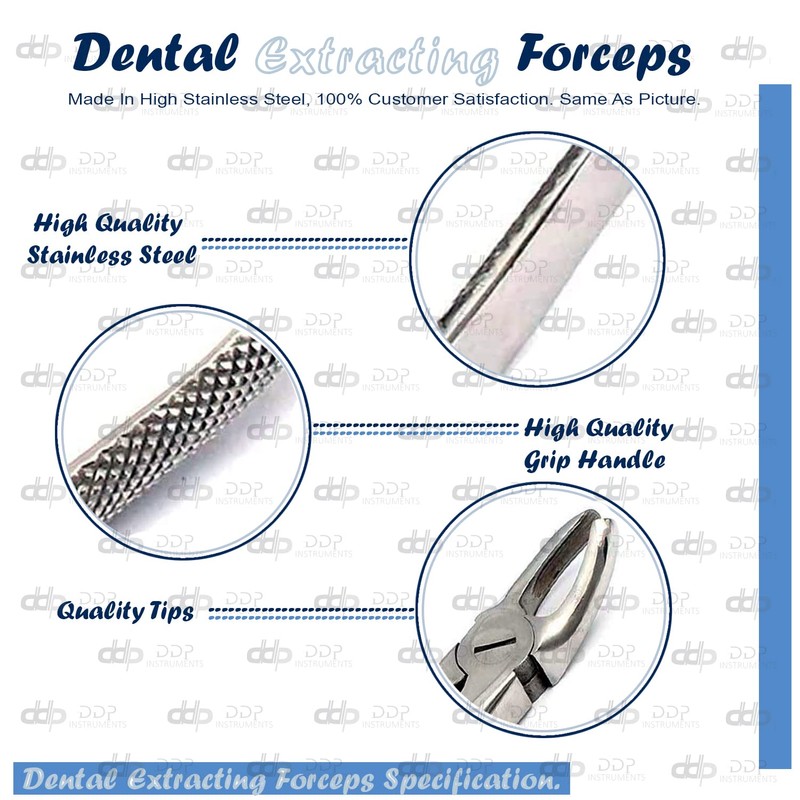DDP EXTRACTING Forceps MD2 Upper 1ST 2ND and 3RD MOLARS