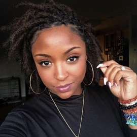 0.6 cm Width 10 Inch 10 Strands Human Hair Loc Extensions, Natural Black 100% Full Handmade Permanent Real Human Hair Dreadlock Extensions for Women/Men/Kids Can Be Dyed Bleached Curled Twisted