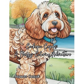 Cockapoo Capers: A Fluffy Coloring Adventure