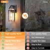 2-Pack Outdoor Light Fixtures, Waterproof Modern Exterior Wall Lantern Porch