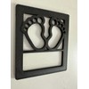 Cute Feets 3D - Black for Jeep Wrangler JK/JKU/JL Rear