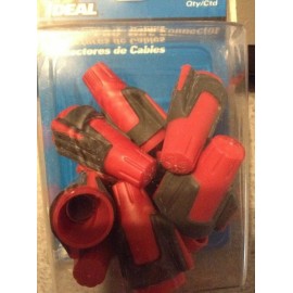 Ideal U CHOOSE IDEAL Wire Connectors 30-044, 30-454, 30-1033 , ORANGE 3 PORT,BLUE,RED  - 10-TWISTER PRO RED/GRAY 30-044