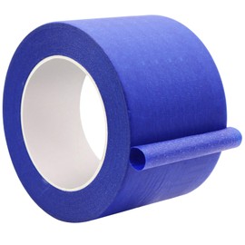 szwilnis 3 Inch Wide Masking Tape, Blue Painters Tape, General Purpose Tape for Home Wall Painting, Building, School Stationery, Labeling, Edge Finishing, 3 Inches x 55 Yards