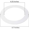 Lighting Labs 6 Pack Matte White Goof Trim Ring for