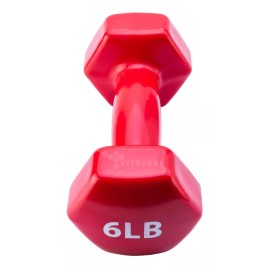 Imaging Mancuerna De Acero Cubierta De Vinil 6 Lbs (1 Pz)