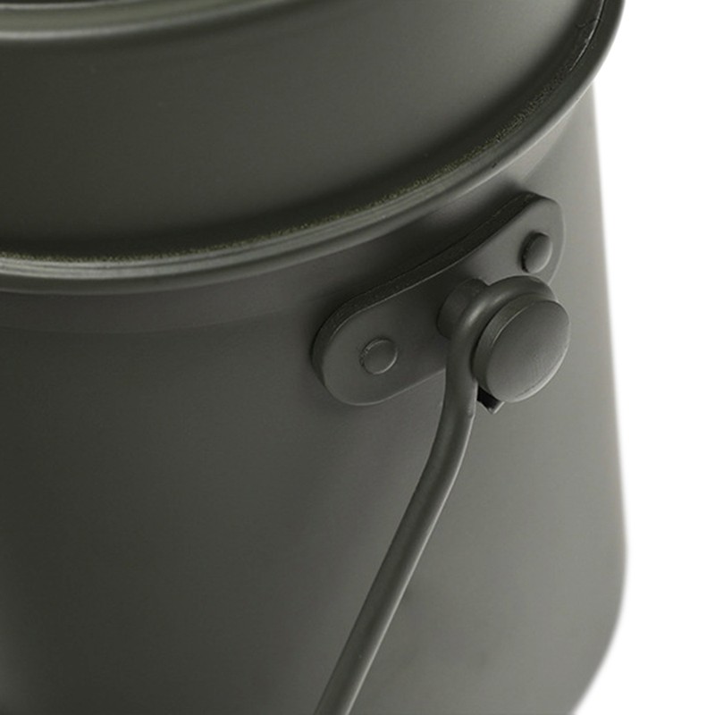 1.5L Outdoor Military Canteen Mess Tin Kit Camping Cookware Lunch