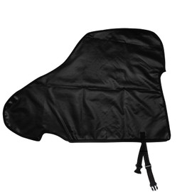 Caravan Towing Hitch Cover, Drawbar Cover for Trailers and Caravans, Universal Black Waterproof Rain Snow Dust Drawbar Protector Cover for Trailers