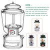 GXFCCYXT 20-Pack String Tie Lantern Mantles with 2 Pcs Lantern