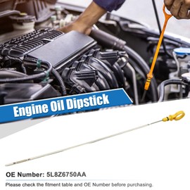 uxcell 1 Pcs Engine Oil Dipstick Engine Oil Fluid Level Dipstick for Ford Taurus 3.0L V6 2002 2003 2004 2005 2006 No.5L8Z6750AA