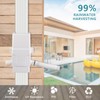 Rainwater Collection System, Rain Barrel Diverter Kit for 2x3”and 3x4”