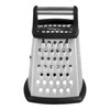 Vasconia 4029727 Rallador de acero inoxidable con mango en TPR