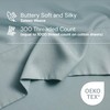 DOZ Sheet Set, 100% Viscose derived from Bamboo, Organically Grown,