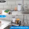 Sponge Soap Holder for Kitchen Sink Caddy Organizer | Dish