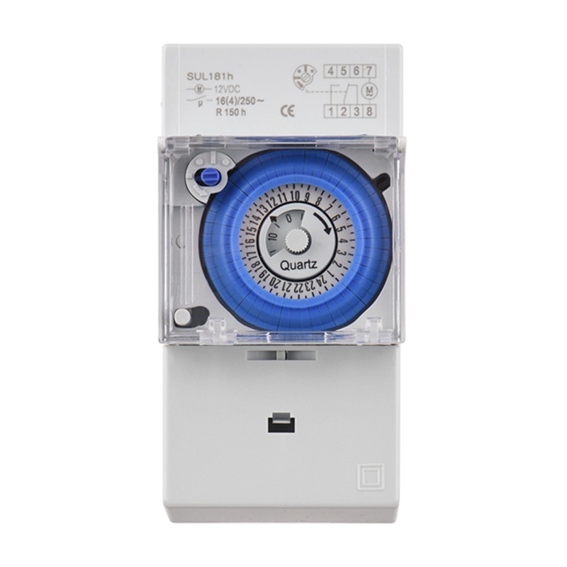 Mechanical 24 Hours Timer Switch DC 12V 30 Minutes Interval