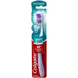 Colgate 360 Enamel Health Sensitive Toothbrush, Compact Head, Extra Soft (Colors Vary) - 1 Count