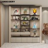 LANSCOERY Acrylic Display Case, Assemble Showcase Display Box for Collectibles,