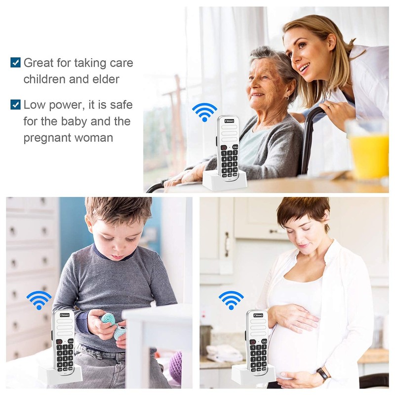 Intercoms Wireless for Home 1 Mile Range 10 Channel, Chtoocy