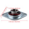 Neeseelily 3/4" Pressed Steel Flange Bearing Two Bolt Mounted SBPFL204-12