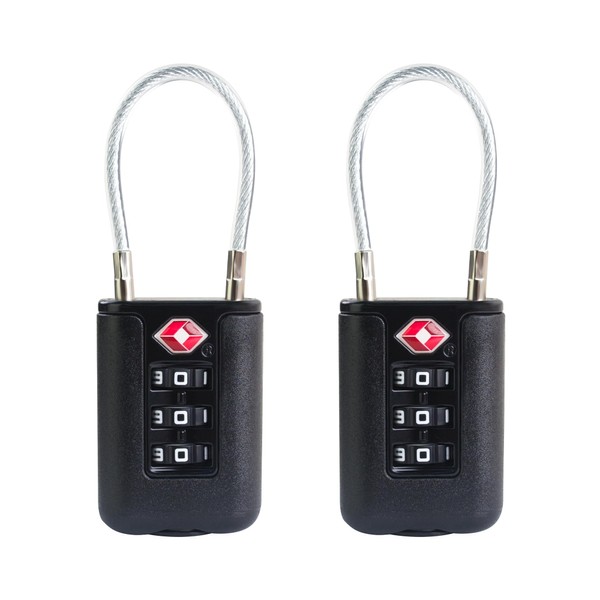 UP Security TSA Locks for Luggage, Small Padlock Combination, Luggage