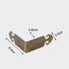 2Pcs Brass Corner Protectors Right Angle Brackets 90 Degree Corner