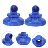 Gatuida 2pcs Pool Inlet Nozzle Swivel Jet Fittings for Enhanced