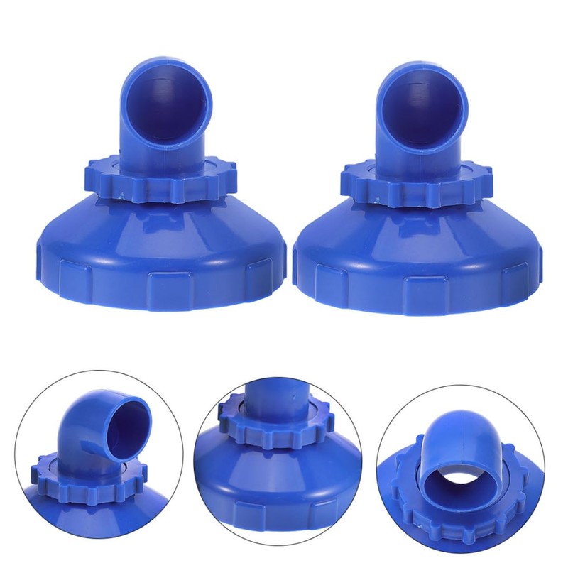 Gatuida 2pcs Pool Inlet Nozzle Swivel Jet Fittings for Enhanced