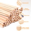 150 Pcs Natural Balsa Wood Sticks, Square Wooden Dowels 3