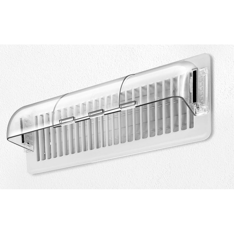 9-15.5 Inch Adjustable Air Vent Deflectors, 2 Pack Clear Magnetic