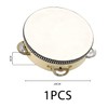 1 piece children's tambourine, portable tambourine, single row tambourine, percussion