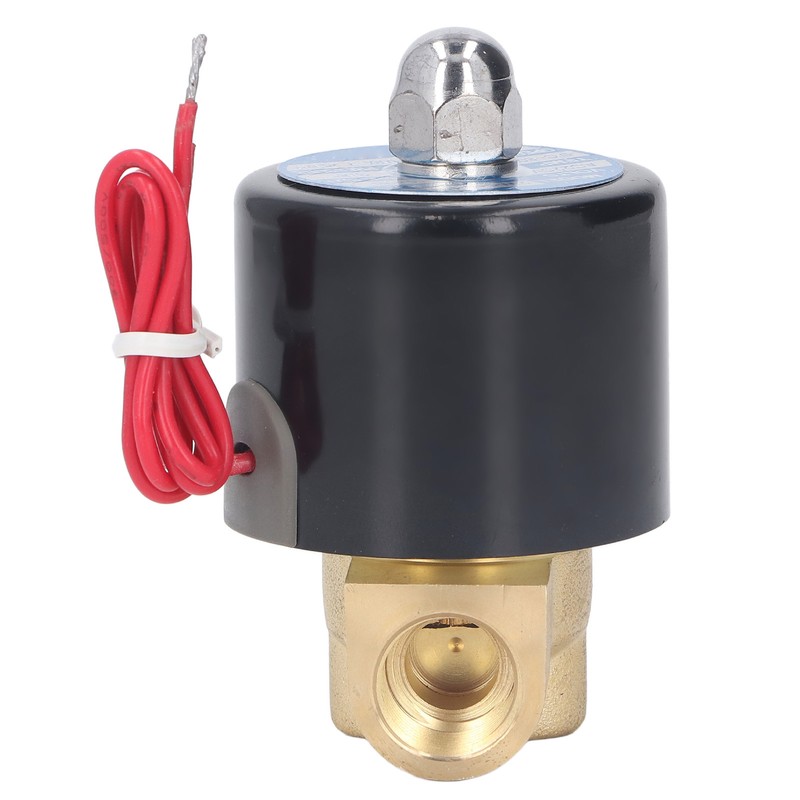 Brass Electric Solenoid Valve Female Thread 1 Way Flowing Normally