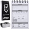 Teling 8 Pcs Public Safety Police Field Interview Notebook Report