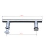 KEABATH Shower Door Handle 2 Pack Shower Door knob Pull