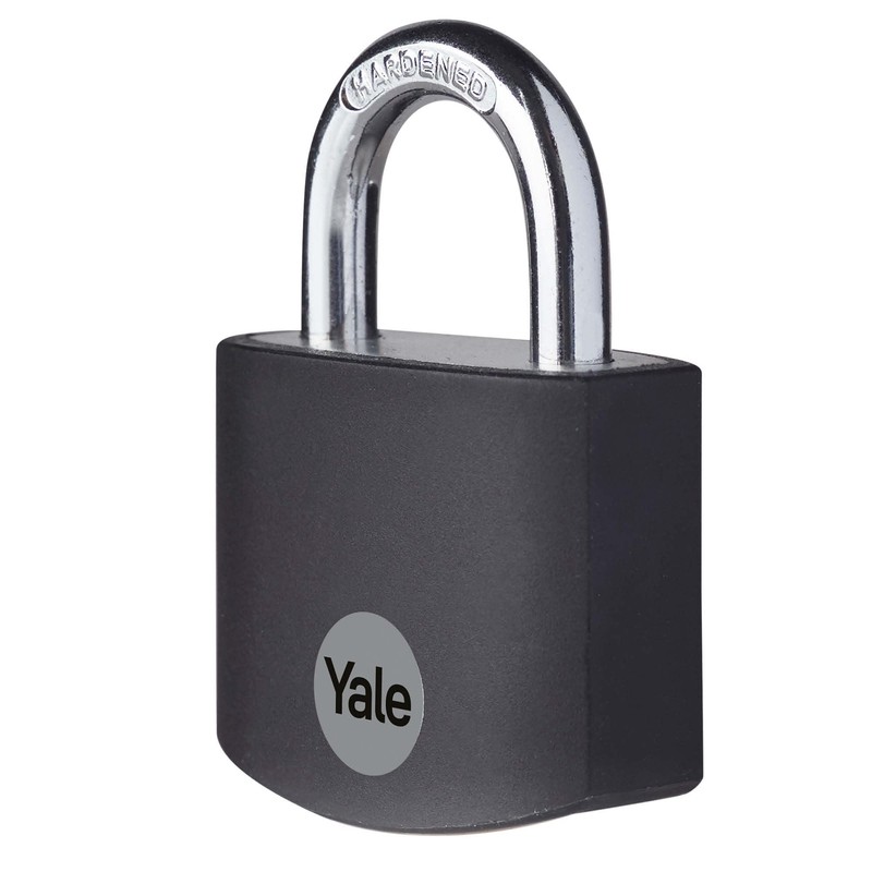 Yale - YE3B/38/119/1/BK Standard Security 38mm Aluminium Padlock - Black