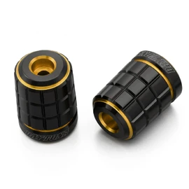 Daytona 99717 Premium Zone Motorcycle Bar End for Honda (M6) BRICK Gold